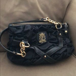 Juicy Couture Nylon bag w/ leather accents